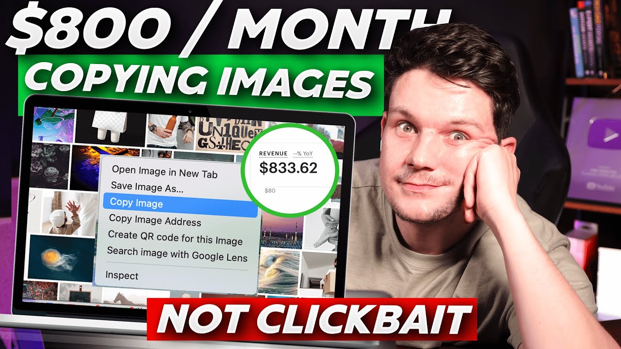Featured image for “Earn $800/ Month For FREE – Copy & Pasting Images- *Really Works*”